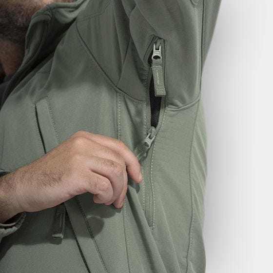 Chaqueta de soft shell Pentagon Artaxes en Grindle Green