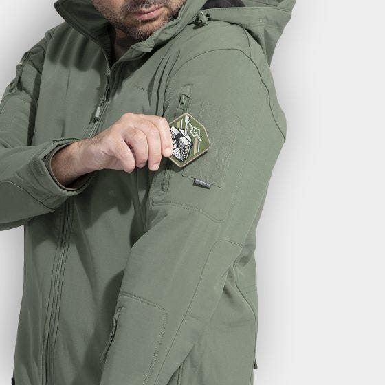 Chaqueta de soft shell Pentagon Artaxes en Grindle Green