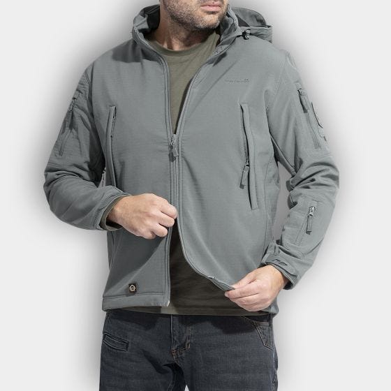 Chaqueta de soft shell Pentagon Artaxes en Wolf Grey