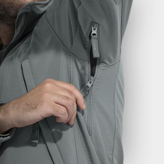 Chaqueta de soft shell Pentagon Artaxes en Wolf Grey