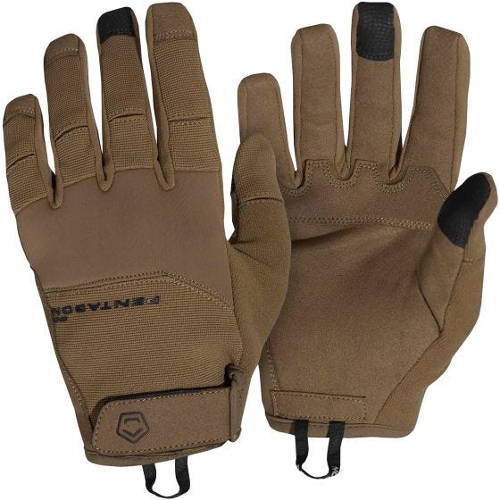 Guantes Pentagon Mongoose en Coyote