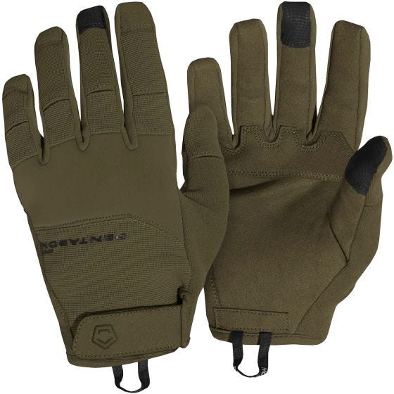 Guantes Pentagon Mongoose en verde oliva