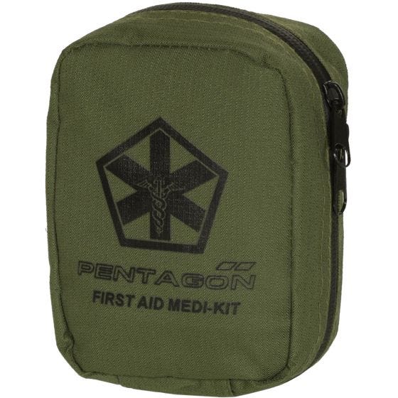 Set de primeros auxilios Pentagon Hippokrates en Olive Green