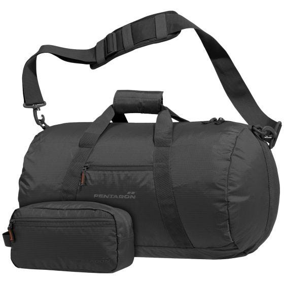 Bolsa de viaje Pentagon Kanon en negro