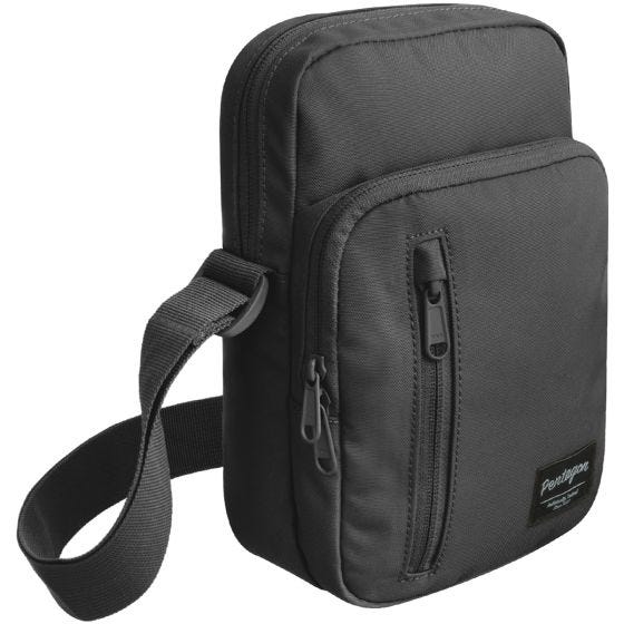 Bolsa bandolera Pentagon Kleos en negro