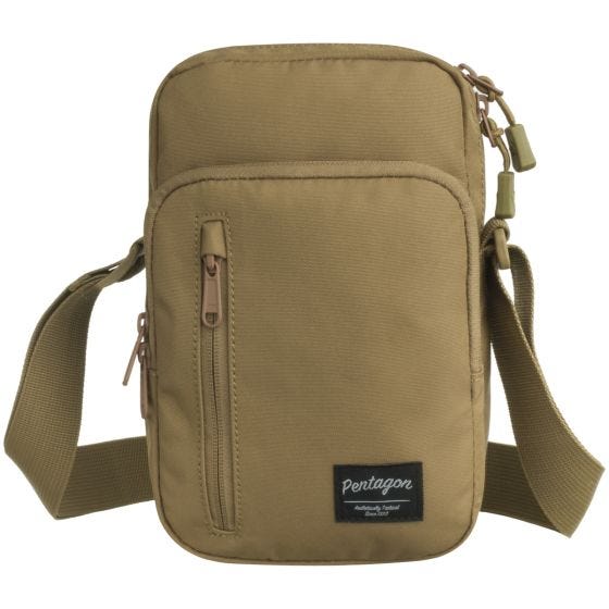 Bolsa bandolera Pentagon Kleos en Coyote