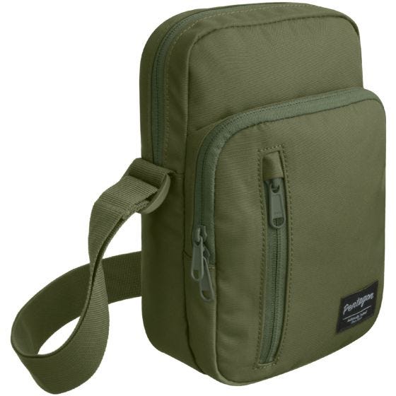 Bolsa bandolera Pentagon Kleos en verde oliva