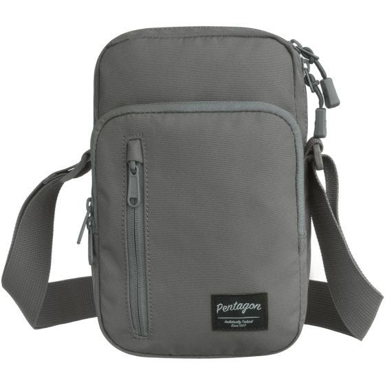 Bolsa bandolera Pentagon Kleos en Wolf Grey