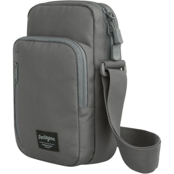 Bolsa bandolera Pentagon Kleos en Wolf Grey
