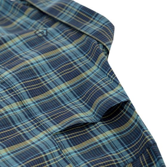 Camisa táctica Pentagon QT en Blue Checks