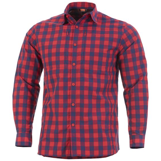Camisa táctica Pentagon QT en Red Checks