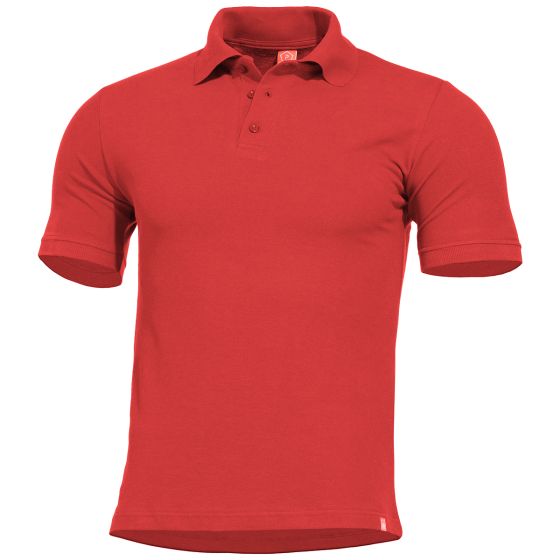 Polo Pentagon Sierra en rojo