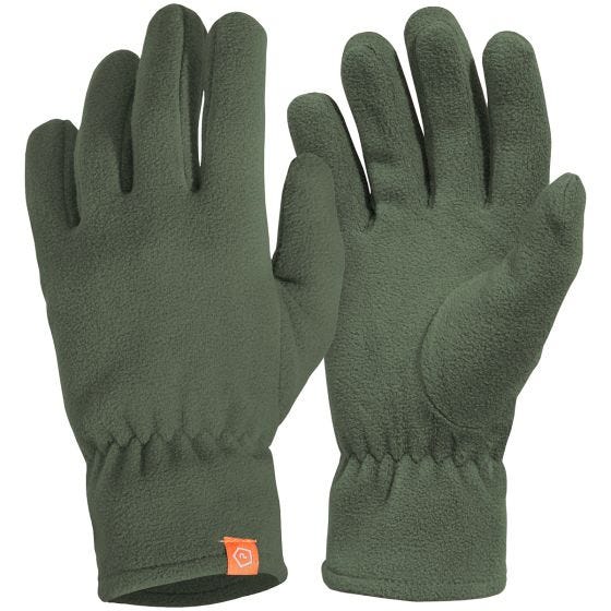 Guantes de forro polar Pentagon Triton en verde oliva