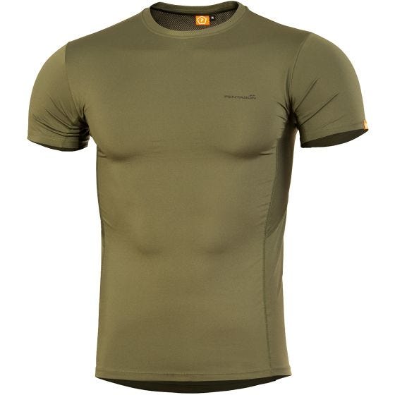 Camiseta Pentagon Apollo Tac-Fresh en Coyote