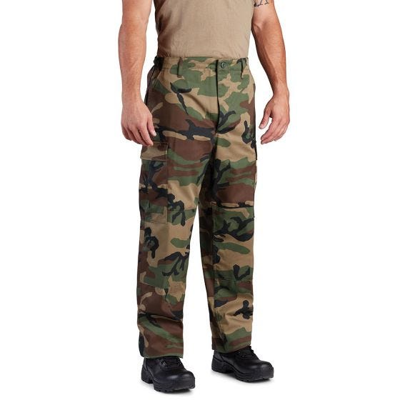 Pantalones con bragueta abotonada Propper BDU - Woodland