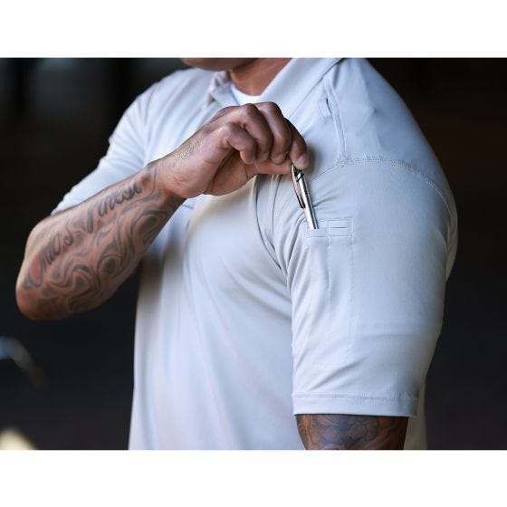 Polo de manga corta Propper EdgeTec - Blanco