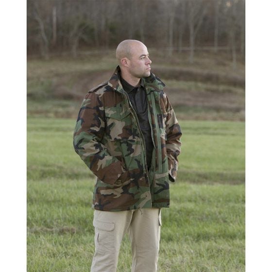 Abrigo con forro Propper M65 Field en Woodland