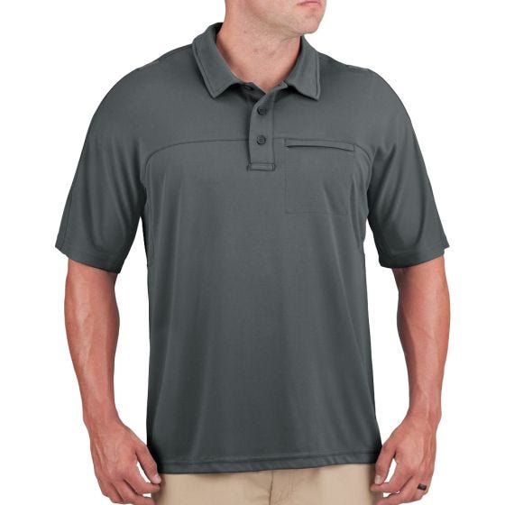 Polo de manga corta para hombre Propper HLX en Charcoal