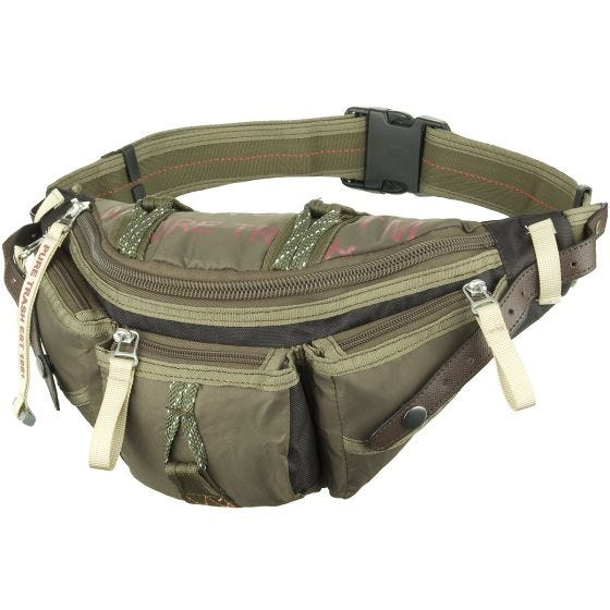 Riñonera Pure Trash en OD Green