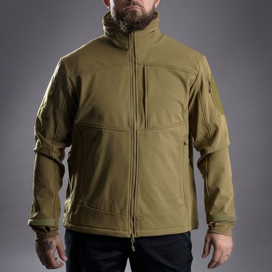 Chaqueta SoftShell STOIRM Tactical - Coyote Tan