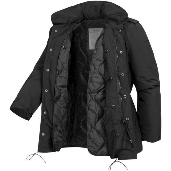 Chaqueta de campo Surplus M65 Hydro US en negro