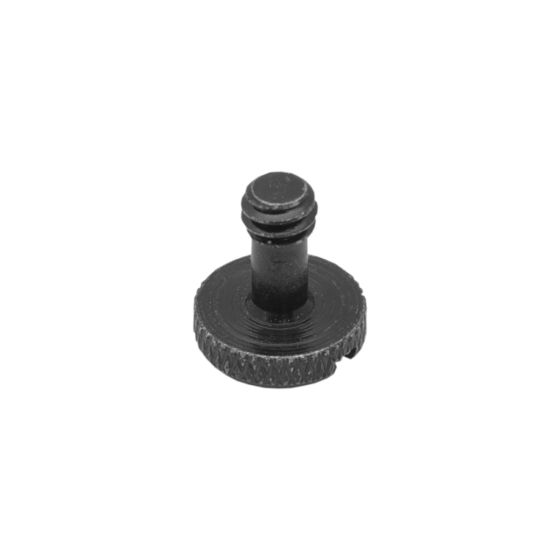 Tornillo ranurado moleteado Hazard 4 - Negro