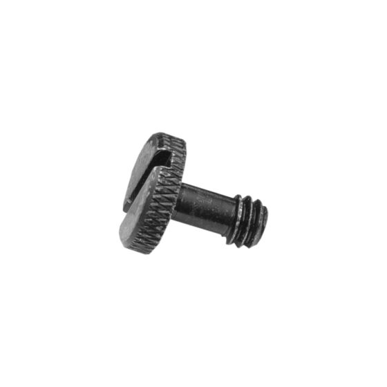 Tornillo ranurado moleteado Hazard 4 - Negro