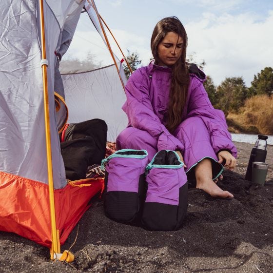 Traje de saco de dormir Selk'bag Lite 6G - Violet Cockatoo