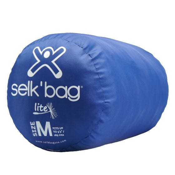 Traje de saco de dormir Selk'bag Lite 6G - Blue Evening