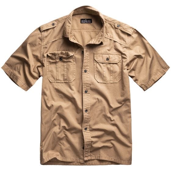 Camisa de manga corta Surplus M65 Basic - Beis