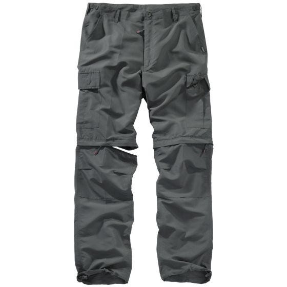 Pantalones para exteriores de secado rápido Surplus en Anthracite
