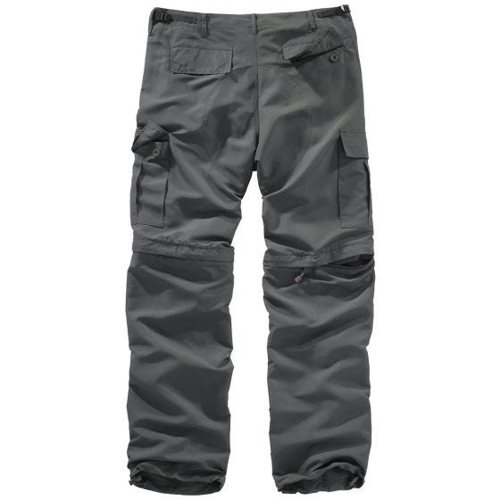 Pantalones para exteriores de secado rápido Surplus en Anthracite