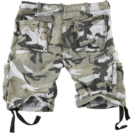 Pantalones cortos Surplus Airborne Vintage lavados a la piedra en Urban