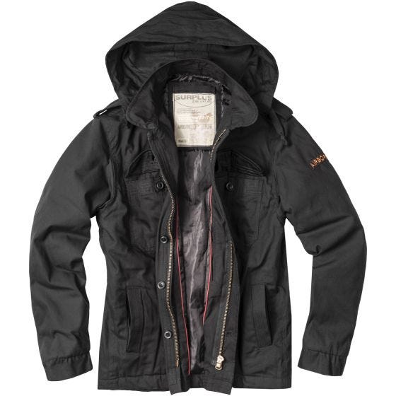 Chaqueta Surplus Airborne en negro