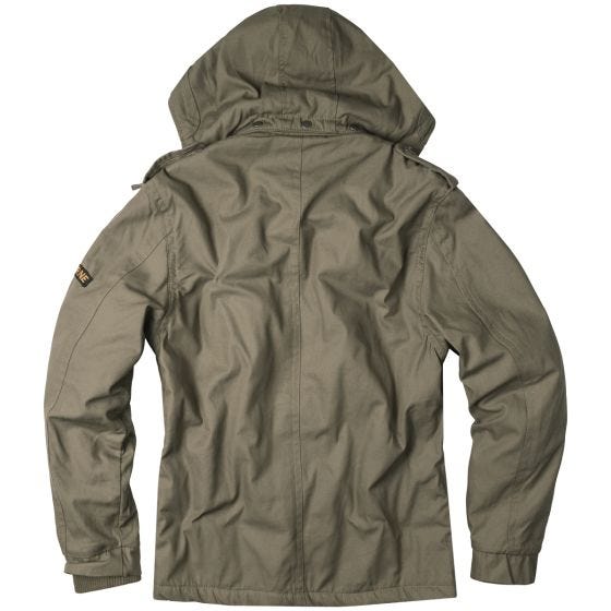 Chaqueta Surplus Airborne en verde oliva