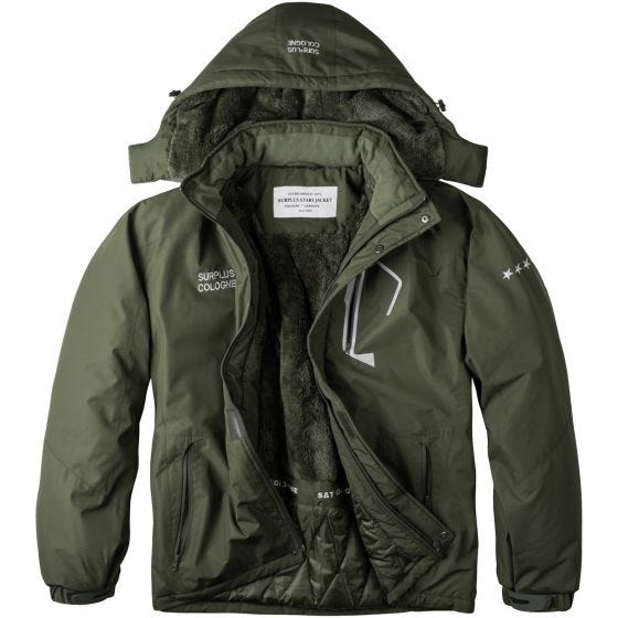 Chaqueta Surplus Stars en verde oliva