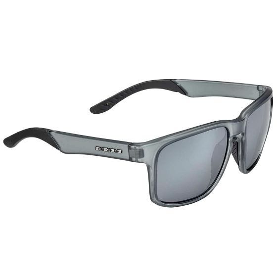 Gafas de sol Swiss Eye Life - Lente FM ahumada / Marco gris cristal mate/negro