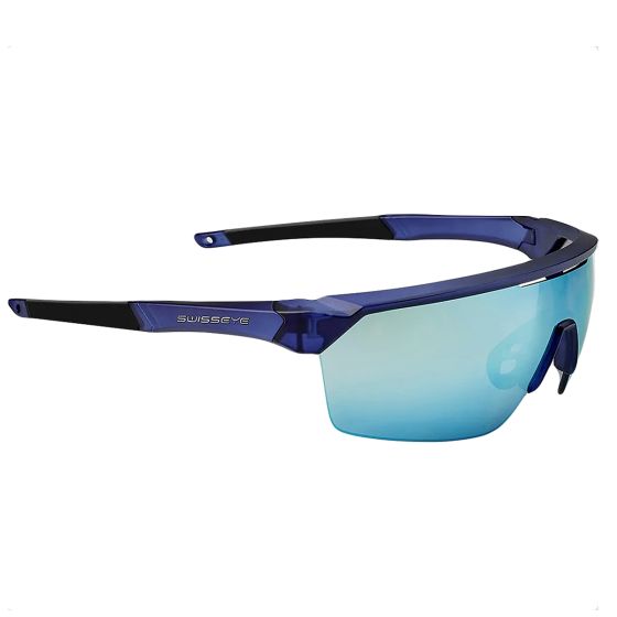 Gafas de sol Swiss Eye Sprint RX - Lente Smoke BW / Cristal Azul Oscuro Mate / Marco Negro