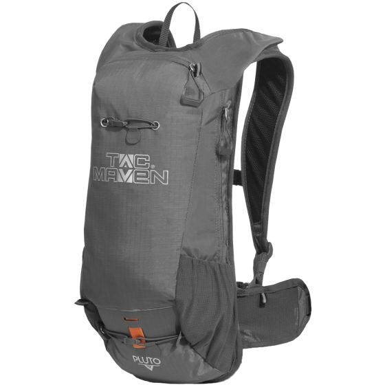 Mochila de hidratación TAC MAVEN Pluto 9 L - Cinder Grey