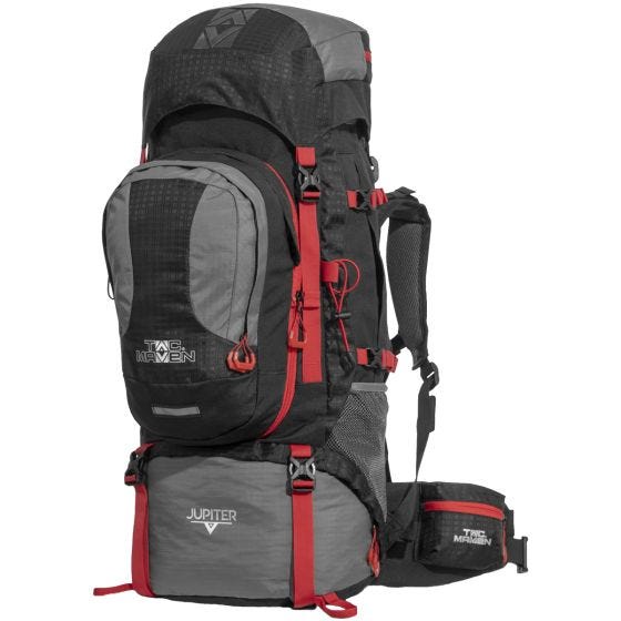 Mochila TAC MAVEN Jupiter Outdoor 60+10 L - Cinder Grey