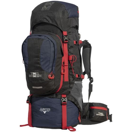 Mochila TAC MAVEN Jupiter Outdoor 60+10 L - Midnight Blue