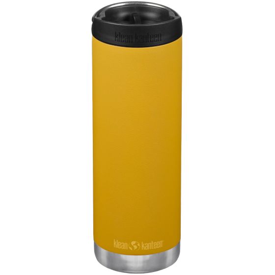 Botella térmica Klean Kanteen TKWide con tapa para beber de 592 ml - Marigold