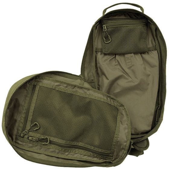 Mochila de día Highlander Scorpion Gearslinger - Oliva
