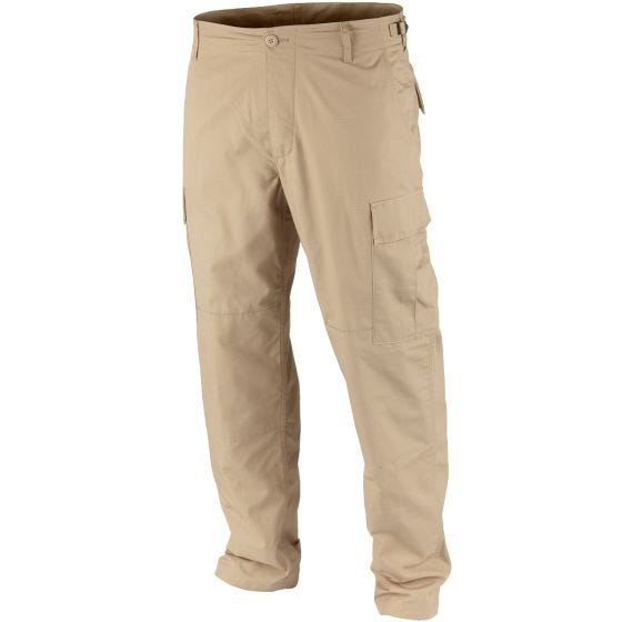 Pantalones Teesar BDU de Ripstop en caqui