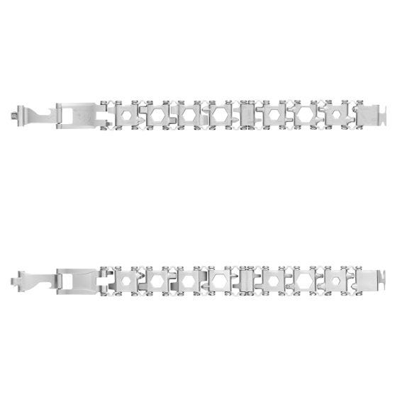 Pulsera de herramientas Leatherman Tread LT de acero inoxidable