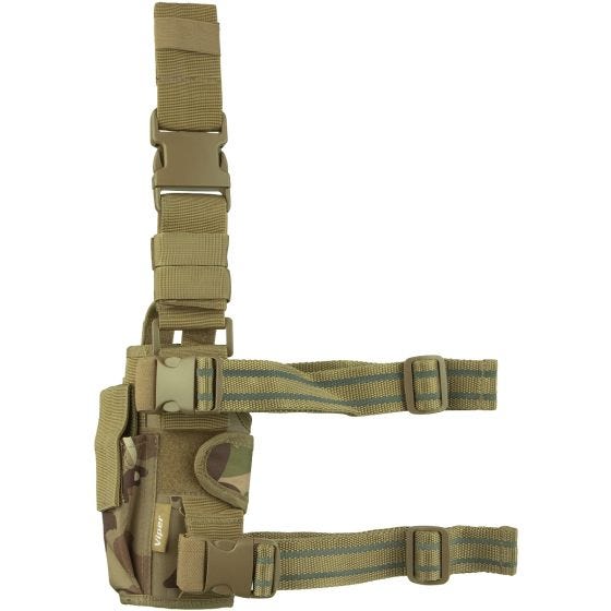 Funda de pistola ajustable para pierna Viper en V-Cam