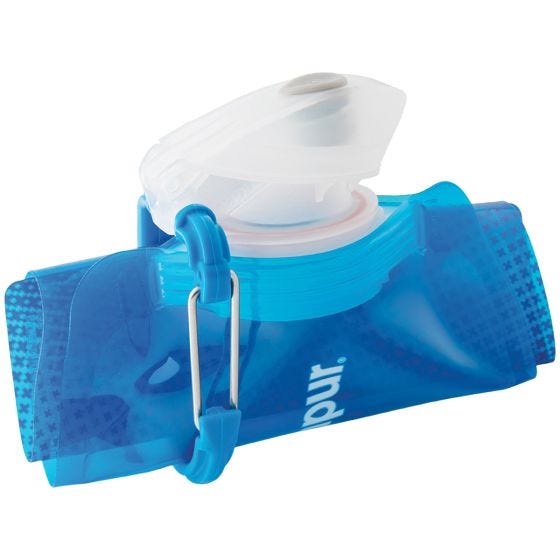 Botella Vapur Wide Mouth 500 ml - Cyan Blue