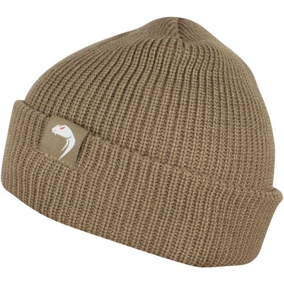 Gorro de punto Viper con logotipo en Coyote