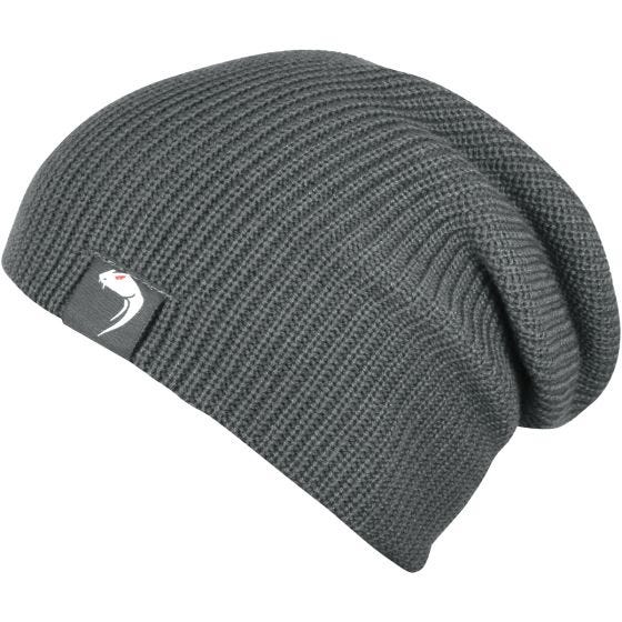 Gorro de punto Viper con logotipo en Titanium