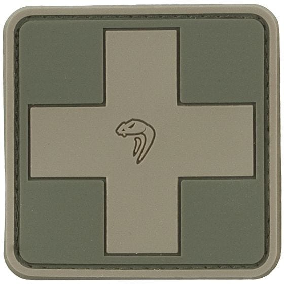Parche médico Viper de goma en verde